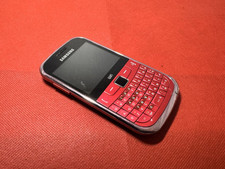 Samsung Chat S3350 Red  ( Unlocked ) Mobile Phone