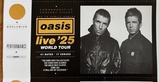 Oasis Live 25 Official World Tour Souvenir Ticket - No Date