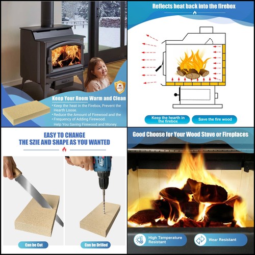 Fire bricks woodstove - fire,