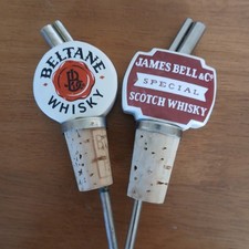 Vaux Brewery / James Bell & Co Rare Ceramic Whisky Pourers.