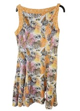 lovely Ladies Roman Originals Multicolour Floral  Dress Size 18