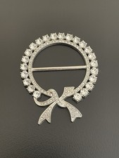 Crystal Scarf Holder Elegant