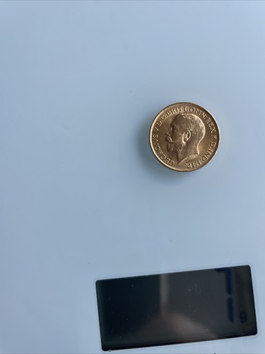 King george solid - v, gold