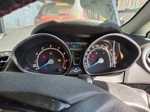 Instrument cluster ford fiesta - instrument,