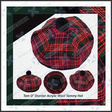 MACDONALD TARTAN TAM O'