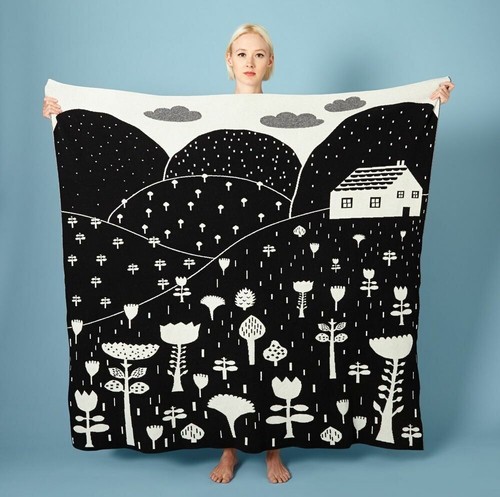 Donna wilson lambswool throw - donna,
