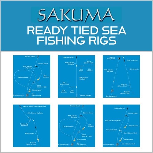 Sakuma ready tied - tied, fishing