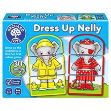 ORCHARD TOYS | DRESS UP NELLY | 30 CHUNKY CARDS | 1-4 PLAYERS | AGES 2-5 YRS |