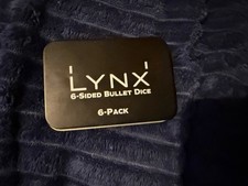Lynx 6-sided Bullet Dice D6