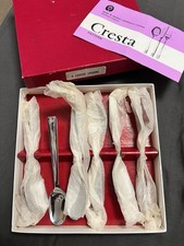 6 Vintage Cresta Coffee Spoons