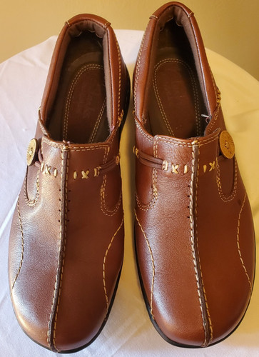 Clarks bendable brown leather - clarks,