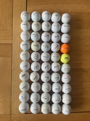 Mixed golf balls x50 - mixed,