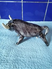 Porcelain Bull Ornament