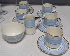 VINTAGE BRITISH ANCHOR  BLUE &