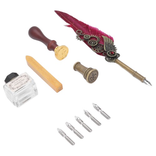 Feather pen ink set - ink,