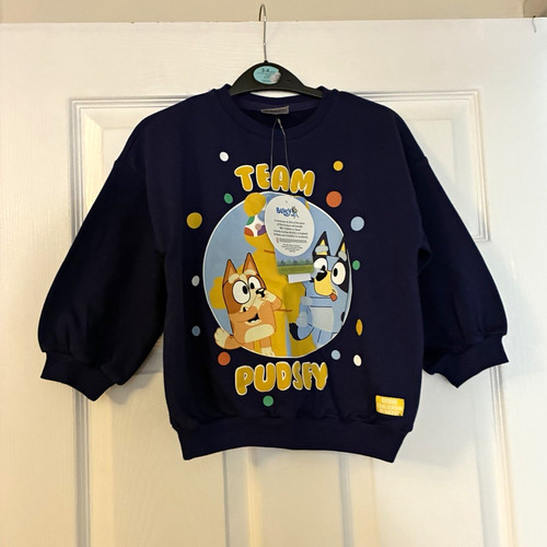 George navy team pudsey bluey - team,