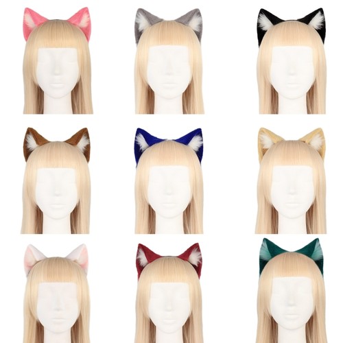 Wolf ears kitten handmade - wolf,