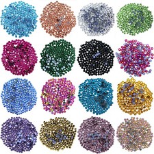 Hot Fix Flat Back Glue or Iron on Rhinestone / Diamante Craft Beads Extra shine