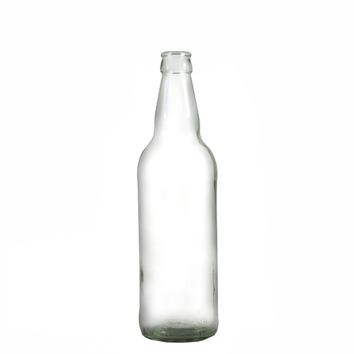 500ml glass beer bottles - beer, clear