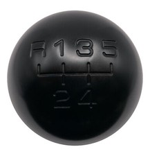 black R2 round gear shift knob 5 speed for a ford type 9 gearbox