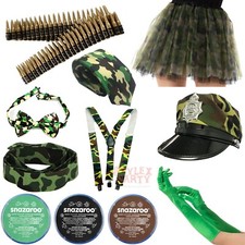 Army Camoflauge Fancy Dress