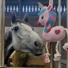 Ruggles Horse Stable Toy | Boredom buster for horse pony donkey | Unicorn