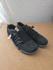 Clarks Women's Trainers Tri Camilla Trigenic Slip On UK 5 D Black Grey