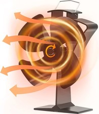 Wood Stove Fan Log Burner