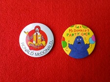 2 Vintage McDonalds Pin