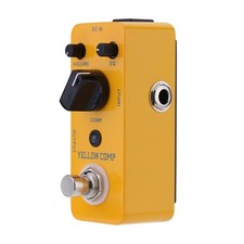 1-Mooer Yellow Comp Micro Mini Optical Compressor Effect Pedal For Electric IUWK