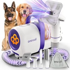 Oneisall Dog Grooming Vacuum Kit with 4 Tools- USED ONCE - RRP £88