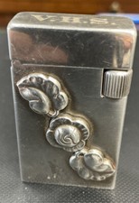 Georg Jensen Solid Silver Lighter Signed 