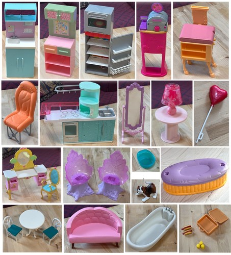 Various barbie mattel playset - mattel,