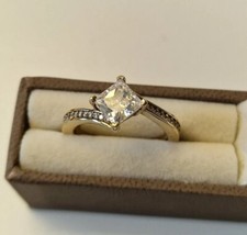 QVC Diamonique Gold Plated