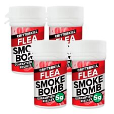 CritterKill Flea Bomb Killer Smoke Fumer Fogger Fleas Treatment Home Pet Bedding
