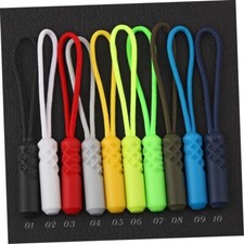 Zipper Pull Puller End Fit Rope Tag Replacement Clip Fixer Zip Travel Bag Coat