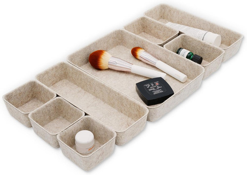 Desk drawer organizer tray - drawer,