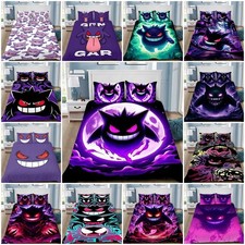 Pokemon Gengar 3D Duvet Cover