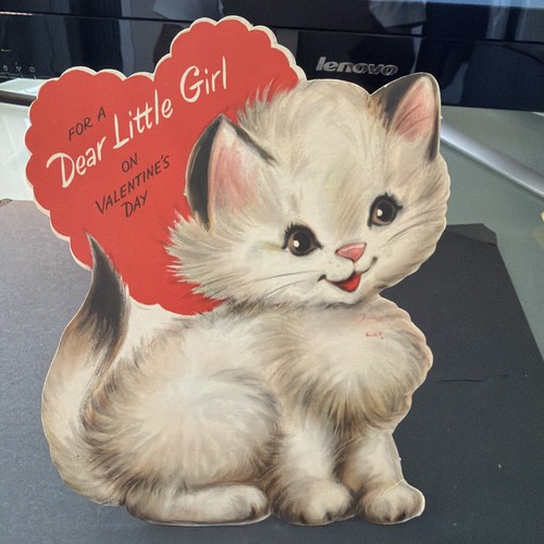 Vintage valentine card - valentine,