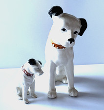 Vintage Victor Nipper Dog Pair