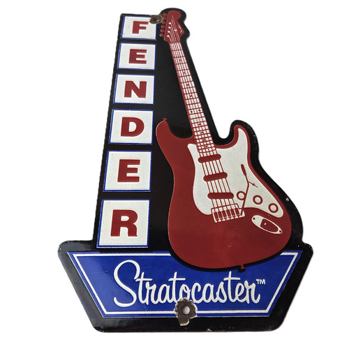 Vintage fender sign - vintage,