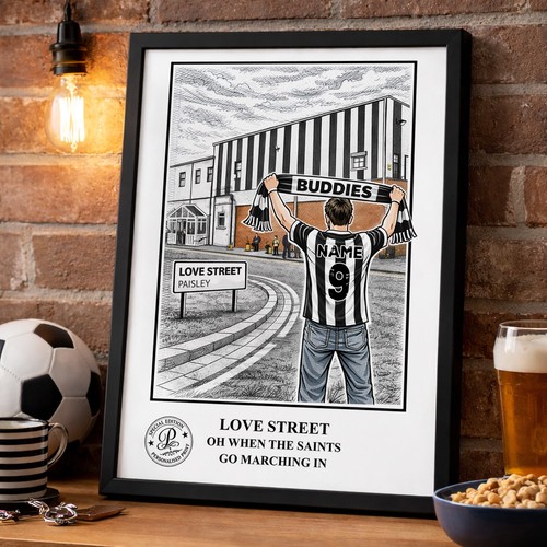 Personalised mirren - st,