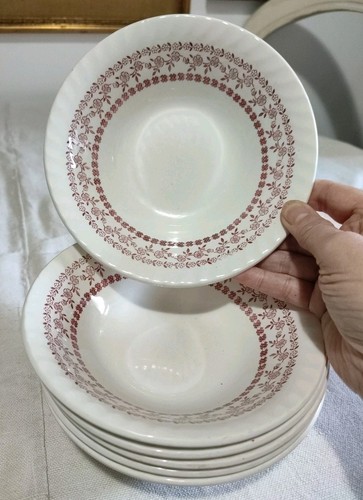 Set vintage cereal soup - 6,