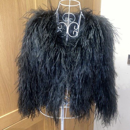 Biba black genuine - black, ostrich