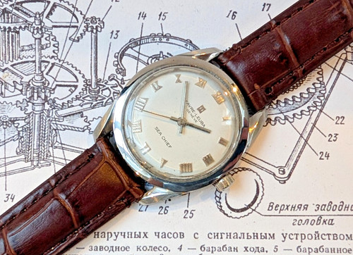 Vintage favre leuba sea chief - favre,