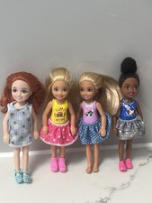 Barbie Chelsea Doll Bundle Sister Lot X4  Club Chelsea