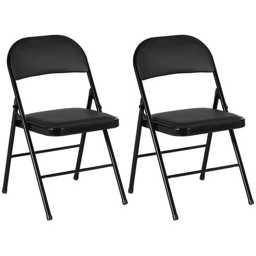 Homcom home metal folding - home,