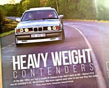 BMW AC SCHNITZER S5 v ALPINA B10 3.5 E34 - ORIGINAL CLASSIC CAR ROAD TEST REVIEW