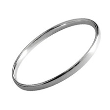 Sterling Silver 5mm Heavy Flat