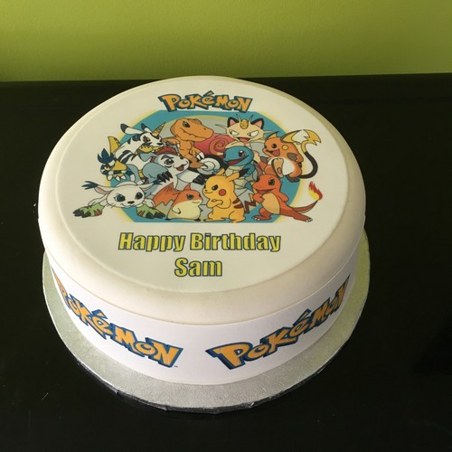 Pokemon pre cut edible - pokemon, pre-cut